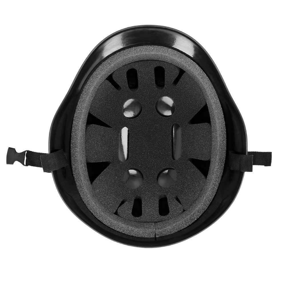 Casque de Combat Militaire Noir Réglable avec Jugulaire