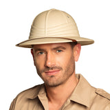 Casque Pith Helmet Colonial Kaki - Accessoire Aventurier