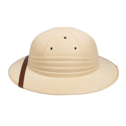 Casque Pith Helmet Colonial Kaki - Accessoire Aventurier