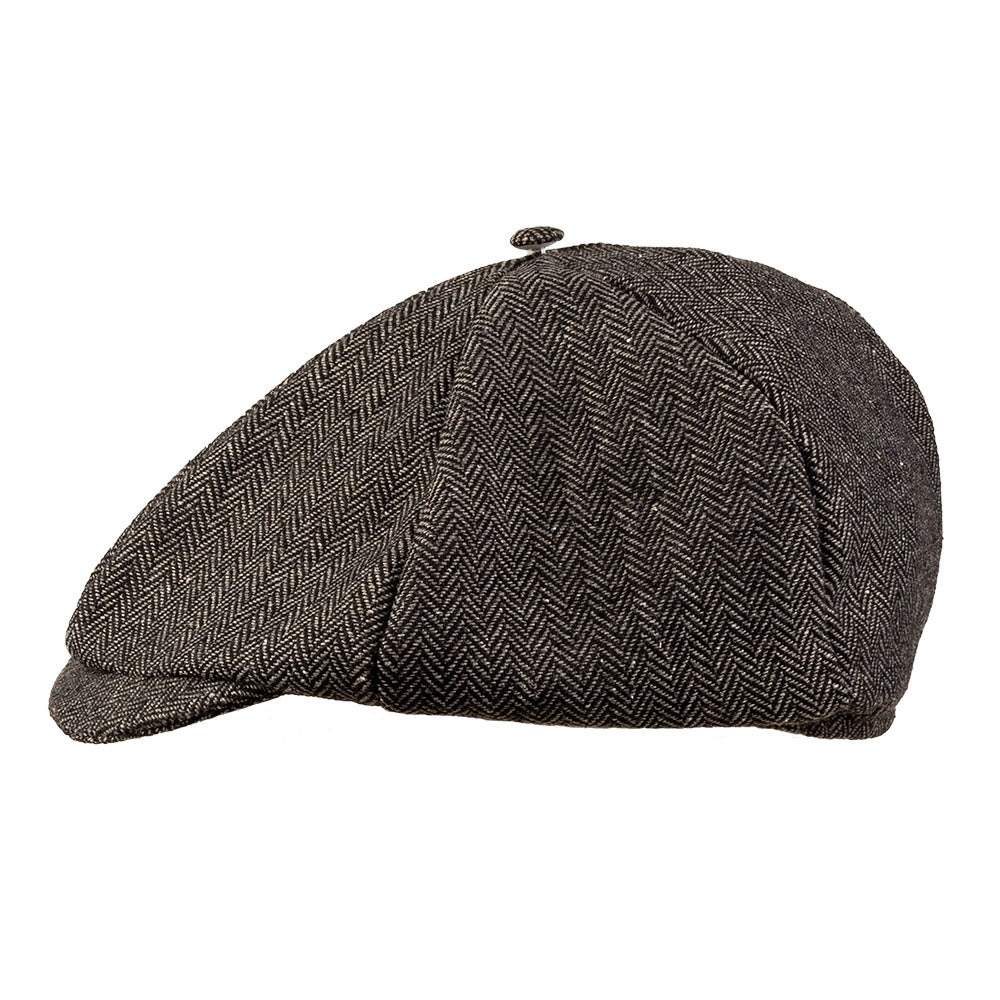 Costume années 1920 homme : Gilet + Casquette tweed vintage