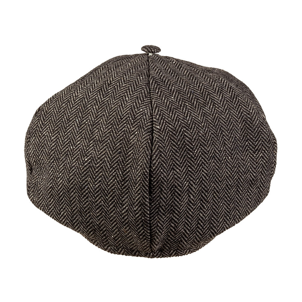 Costume années 1920 homme : Gilet + Casquette tweed vintage