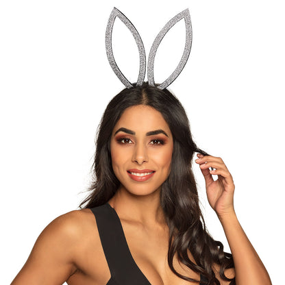 Serre-tête Lapin Glamour Paillettes - Accessoire de Fête