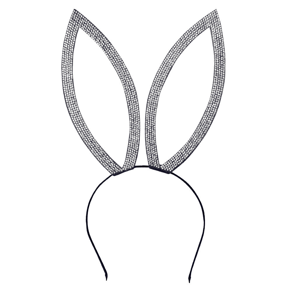 Serre-tête Lapin Glamour Paillettes - Accessoire de Fête