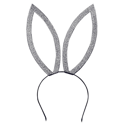 Serre-tête Lapin Glamour Paillettes - Accessoire de Fête