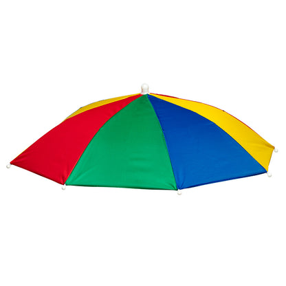 Parapluie Chapeau Arc-en-Ciel Multicolore - Accessoire Fantaisie Amusant