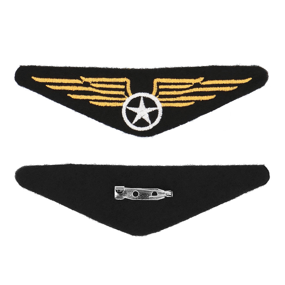 Costume Pilote Aviateur - Lunettes, Ailes & Insignes Militaires