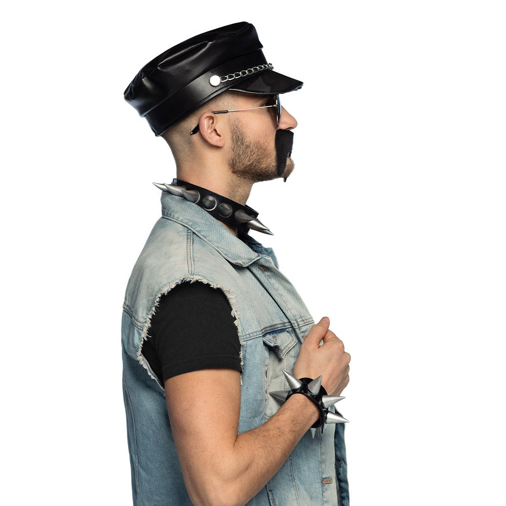 Kit Rocker Punk Complet - Casquette, Lunettes, Chaînes et Accessoires