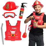 Ensemble Costume Pompier Enfant Complet avec Accessoires