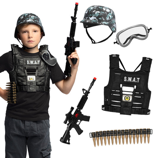 Costume S.W.A.T Enfant - Déguisement Militaire Complet