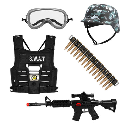 Costume S.W.A.T Enfant - Déguisement Militaire Complet