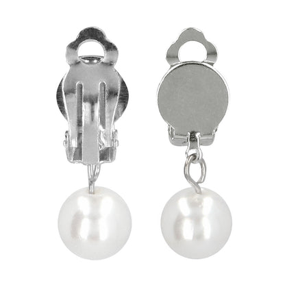 Set Accessoires Année 50 Pois Blanc Noir - Lunettes, Collier Perles