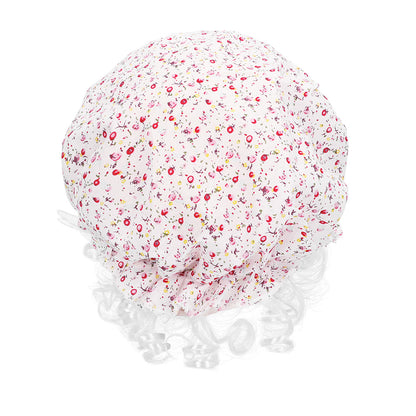 Kit Déguisement Années 50 Femme avec Perruque Fleurs Rose