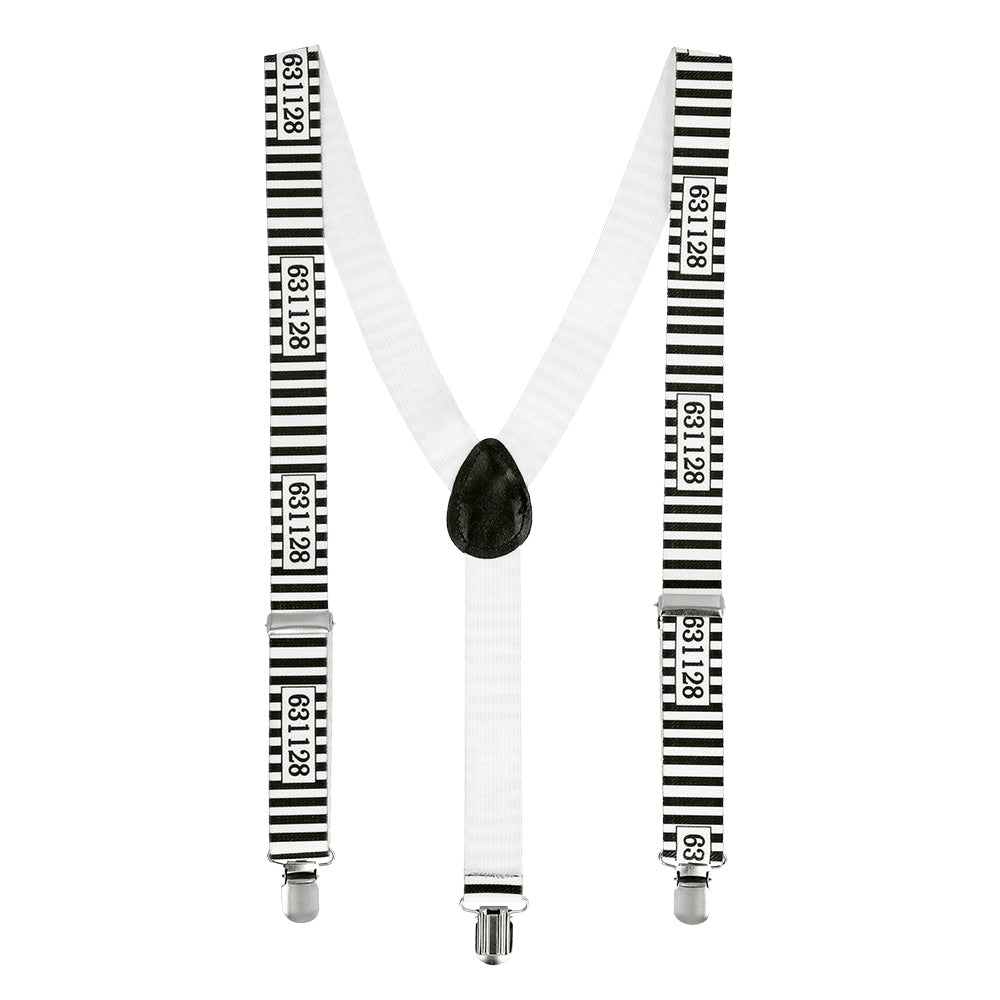 Kit Prisonnier 6 Accessoires - Déguisement Bagnard Complet