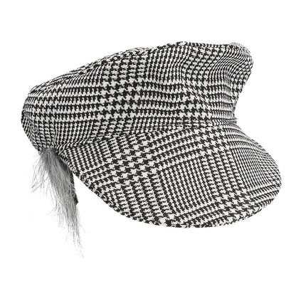 Kit Déguisement Gentleman Vintage avec Casquette Houndstooth et Accessoires