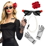 Coffret Déguisement années 50 Fleur et Strass Luxe