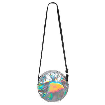 Sac à bandoulière holographique rond - Accessoire festival futuriste