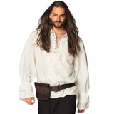 Ceinture Pirate Cuir Marron avec Bourse - Accessoire Déguisement