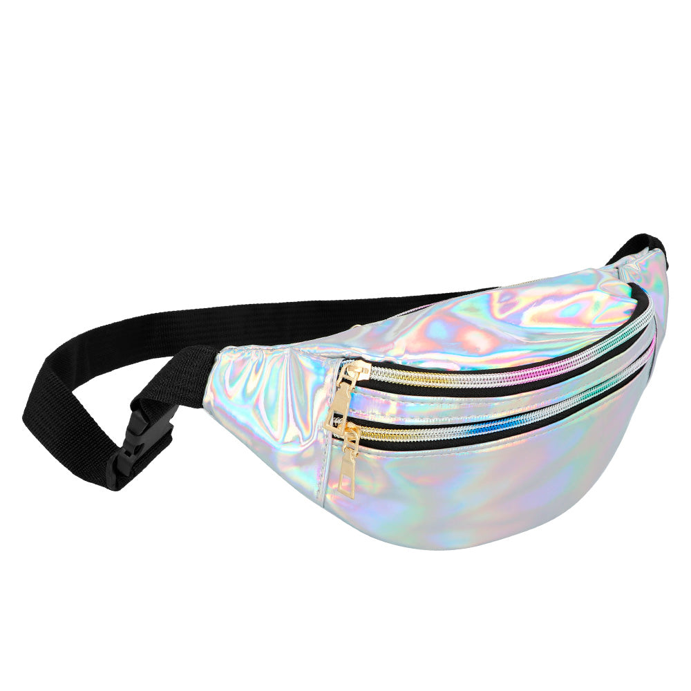 Sac Banane Holographique Néon - Accessoire Rave et Festival