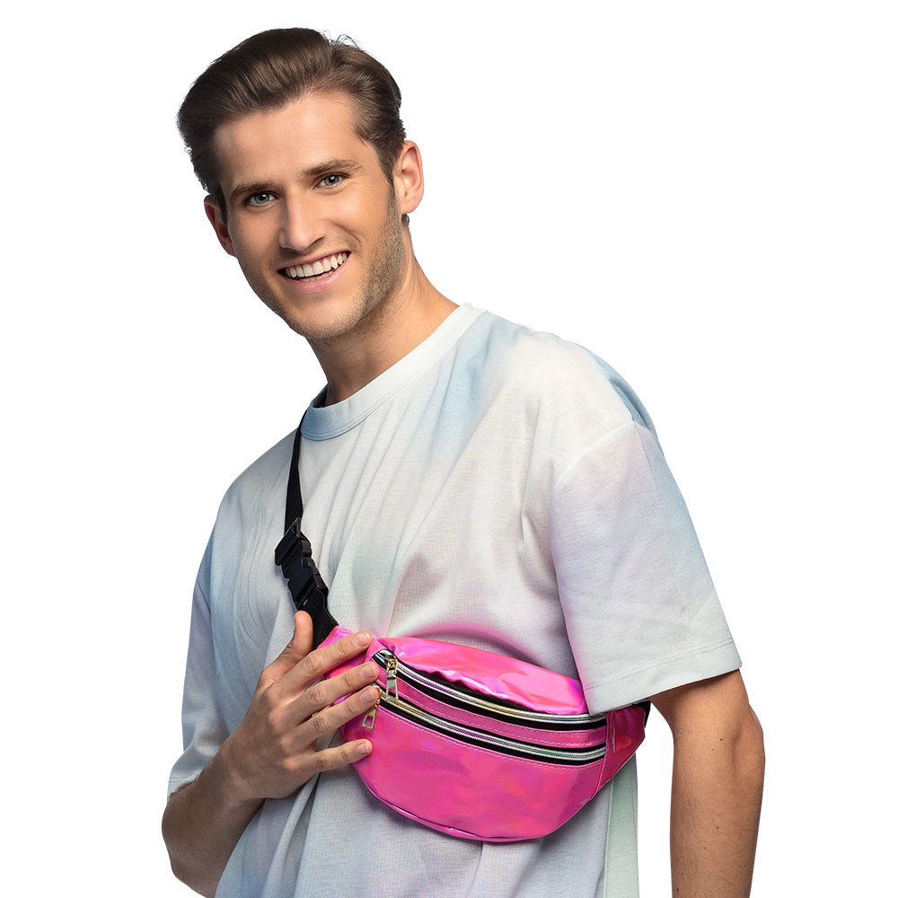 Sac Banane Holographique Néon - Accessoire Rave et Festival