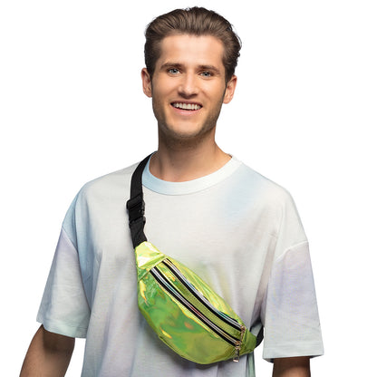 Sac Banane Holographique Néon - Accessoire Rave et Festival