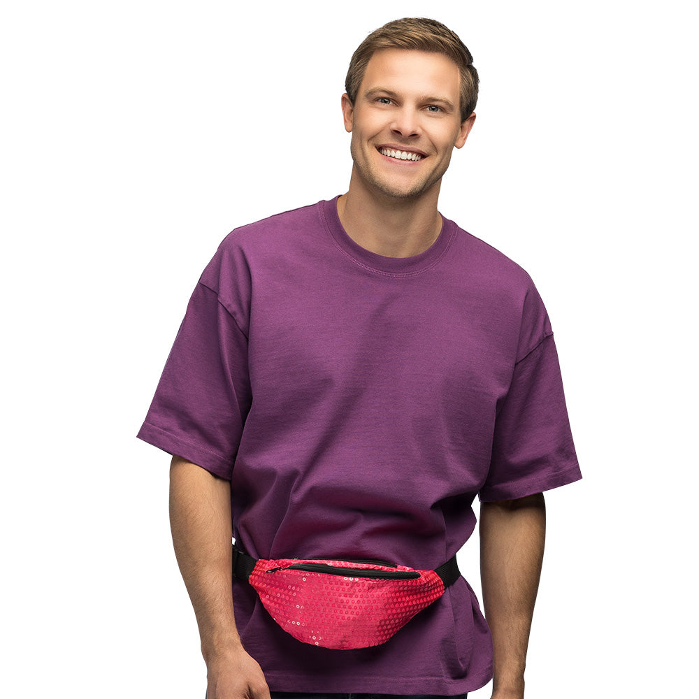 Banane Néon Pailletée UV Blacklight - Accessoire Rave Fluorescent