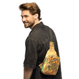 Sac à Dos Holographique Doré - Accessoire Rave et Festival