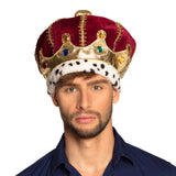 Couronne Royale de Roi Luxe - Accessoire Déguisement Adulte