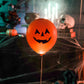 4 Ballons LED citrouille Halloween 27,5 cm