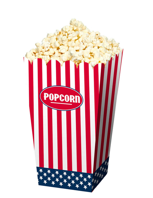 4 Boîtes Pop-corn USA