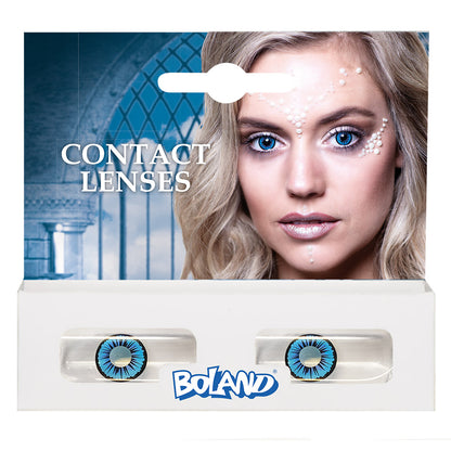 Lentilles de Contact Bleu Turquoise - Effet Yeux Ensorcelants