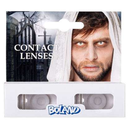 Lentilles Fantôme Blanc Pur - Effet Surnaturel Intense