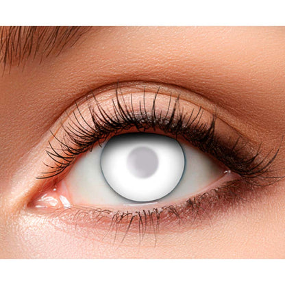 Lentilles Fantôme Blanc Pur - Effet Surnaturel Intense