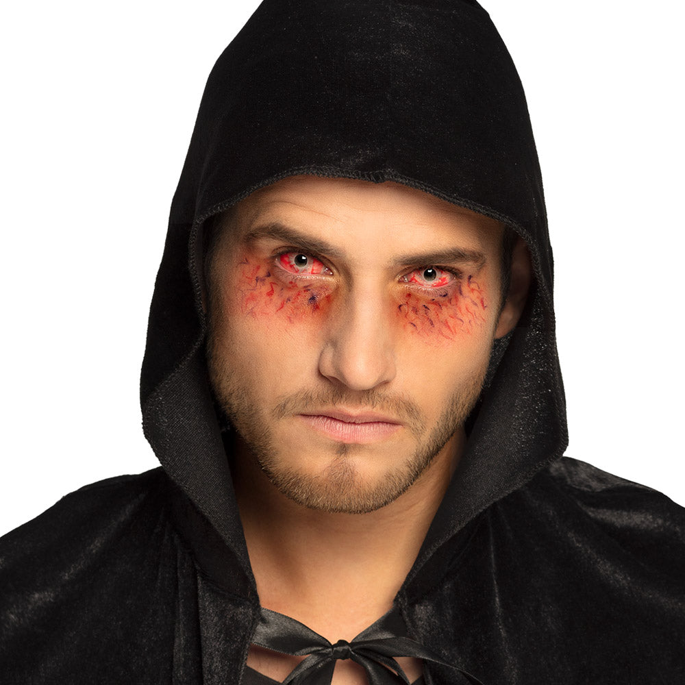 Lentilles Sclera Red Vampire - Effet Vampire Sanglant