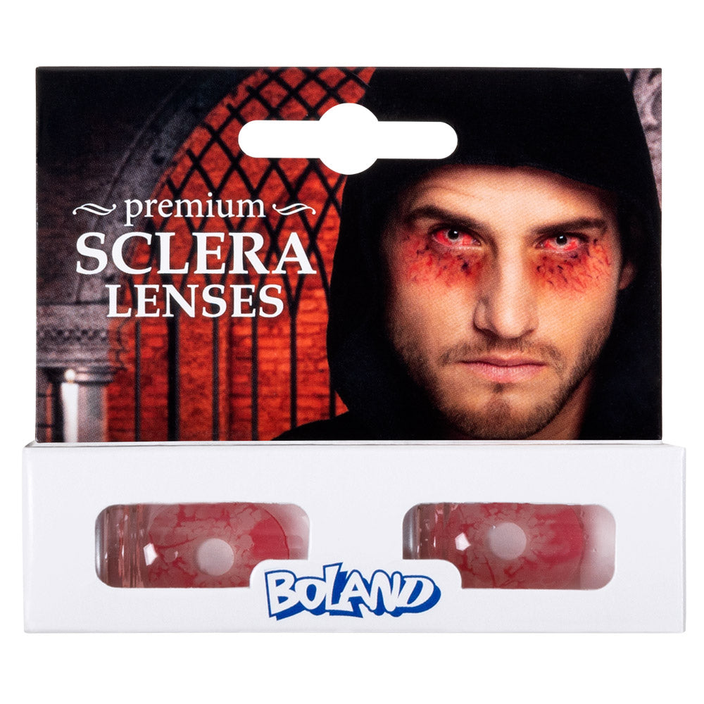 Lentilles Sclera Red Vampire - Effet Vampire Sanglant
