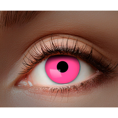 Lentilles de Contact UV Rose Fluo Blacklight