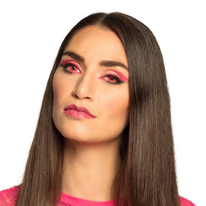 Lentilles de Contact UV Rose Fluo Blacklight