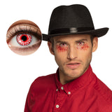 Lentilles de Contact Rouges Vampire - Déguisement Halloween