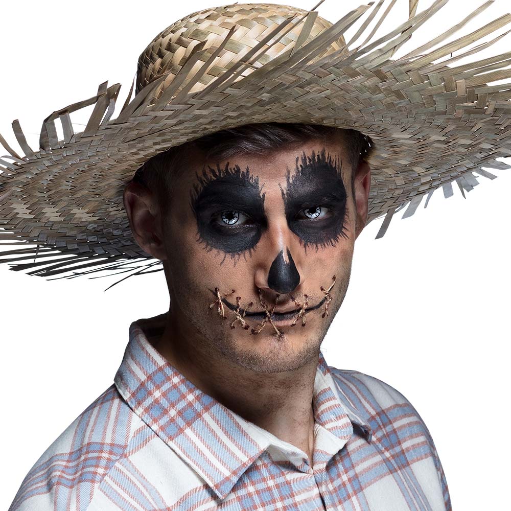 Lentilles de Contact Scarecrow Halloween - Effets Terrifiants