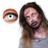 Lentilles Blanches Zombie Apocalypse - Déguisement Horreur