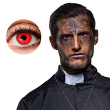Lentilles de Contact Rouges Halloween - Vampire Demon