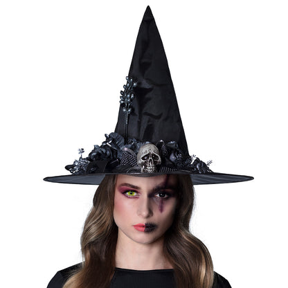 Lentilles de Contact Duo Jaune & Noir Halloween - Effet Sorcière