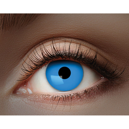 Lentilles de Contact UV Duo Flash Assorties Orange et Bleu