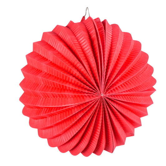 Lot 12 Lampions Papier Colorés 22cm - Décoration Fête