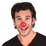 Nez de Clown Rouge avec Elastique - Lot de 6