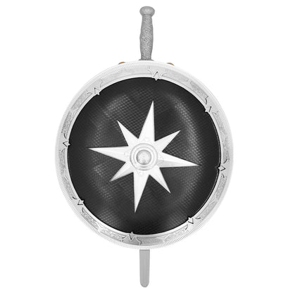 Épée et Bouclier Chevalier Médiéval 65cm - Accessoires Guerrier