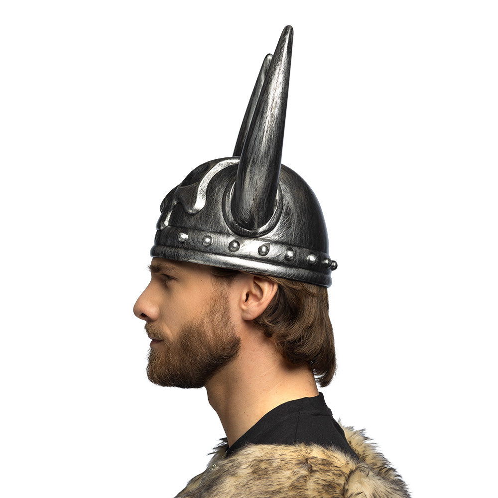 Casque Viking Crâne Cornes - Déguisement Adulte Médiéval