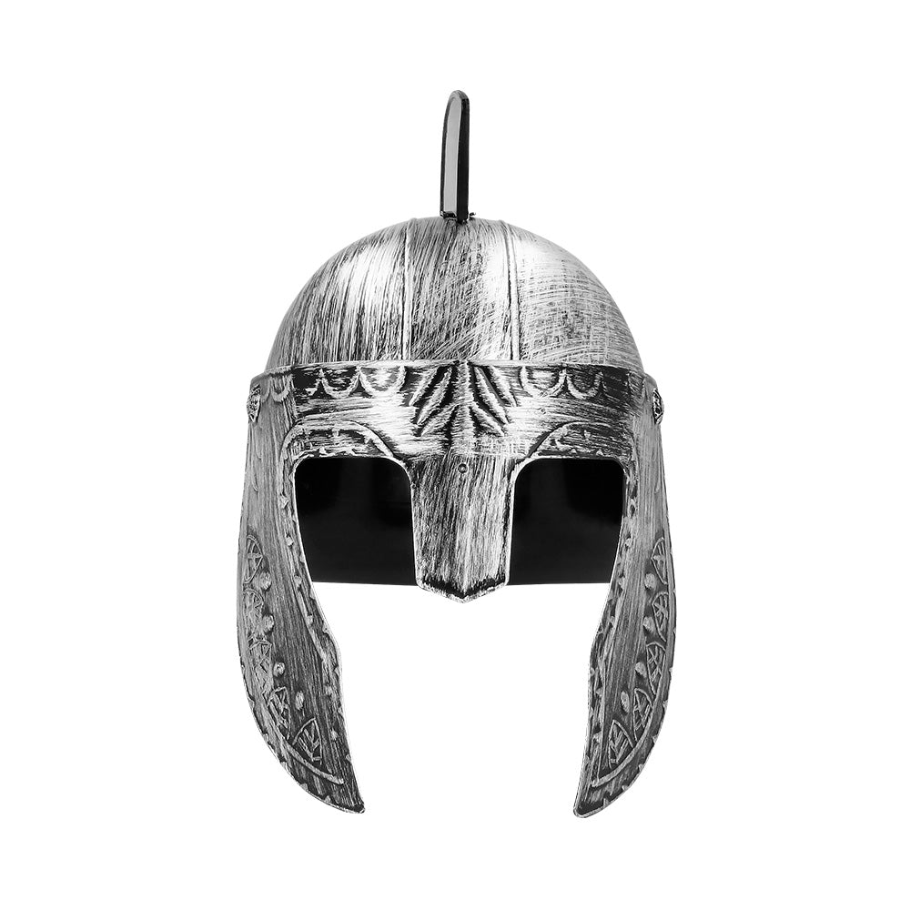 Casque Guerrier Viking Médiéval - Accessoire Déguisement Adulte