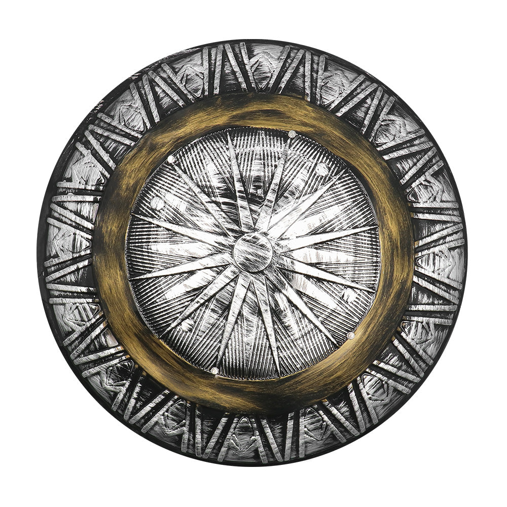Bouclier Viking Runes Norse - Accessoire Cosplay Médiéval