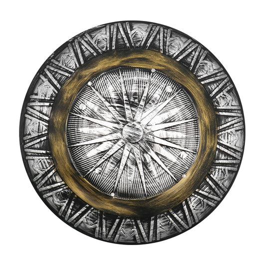 Bouclier Viking Runes Norse - Accessoire Cosplay Médiéval
