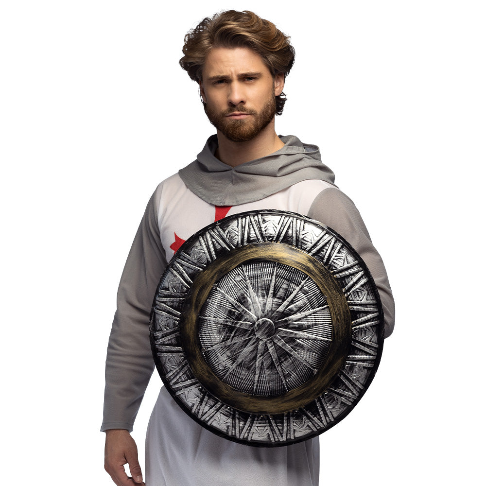Bouclier Viking Runes Norse - Accessoire Cosplay Médiéval